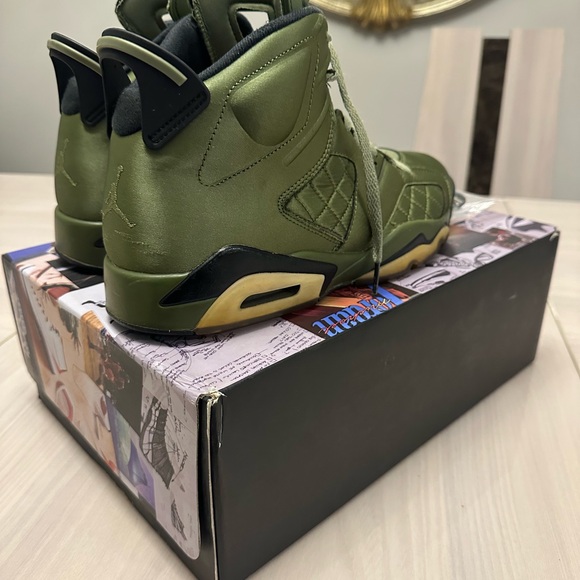 Nike Air Jordan 6 Retro Pinnacle Palm Green AH4614-303 Men’s Size 10.5 OG Box - Picture 9 of 9